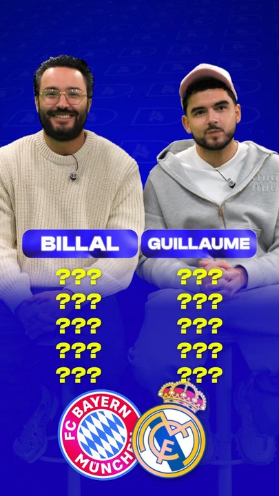 ON COMPOSE notre FIVE à l’AVEUGLE 👀 spécial BAYERN-RÉAL 🏆