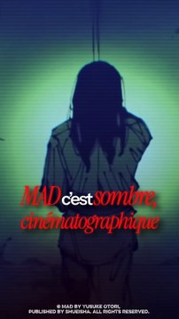 Kazé nous a emmenés au cinéma pour découvrir le manga MAD… 🎬Et ce n’était clairement pas un hasard. 👀MAD de Yusuke Otori nous plonge dans un univers sombre