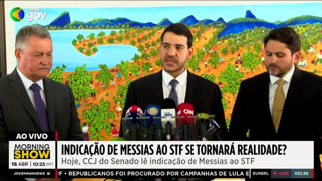 CCJ do Senado lê indicação de Jorge Messias nesta quarta-feira