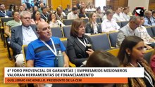 Empresarios misioneros valoran herramientas de financiamiento