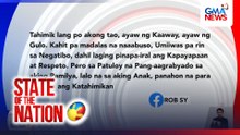 Rob Sy, dinepensahan ang pamilya matapos ihabla ng pambu-bully umano sa kanilang anak | SONA