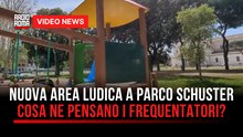 Nuova area ludica a Parco Schuster, cosa ne pensano i frequentatori?