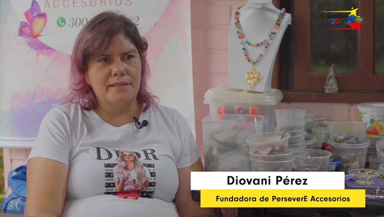 Mujeres construyen paz con sus manos en la ciudad dulce de Colombia