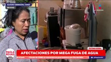 Megafuga de agua arrasa muebles y viviendas en CDMX | DPC con Paola Rojas