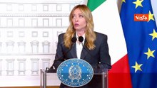 Meloni: Italia e Europa sempre a fianco di Kiev e del suo popolo