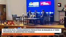 Con foco en el financiamiento productivo se realiza el 4 Foro provincial de Garantias