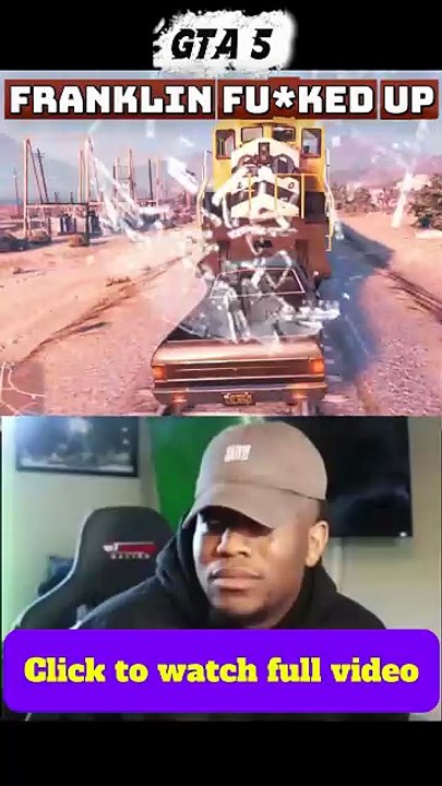 GTA 5 train stunt