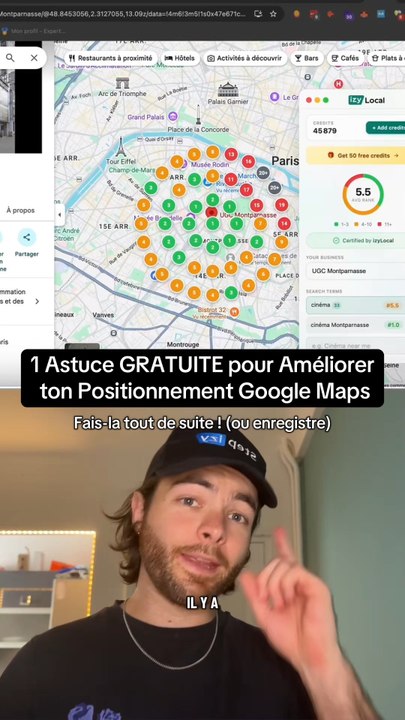 1 Astuce GRATUITE pour Améliorer ton Positionnement qur Google Maps 📍