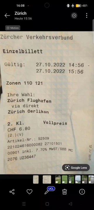 Deutsch üben am Züri-Ticket: Zahlen, Daten & Uhrzeiten (A1-B1)