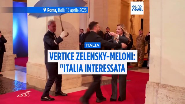 Ucraina, Zelensky in visita a Roma: Italia interessata a produzione congiunta droni dice Meloni