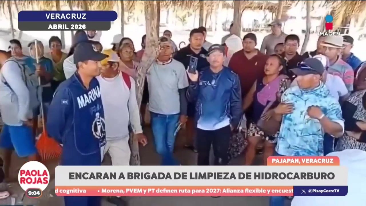 Pescadores encaran a brigada por hidrocarburo en Veracruz | DPC con Paola Rojas