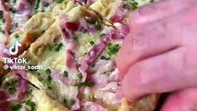 Pfannkuchen Pizza vom Blech