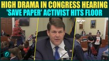 Protestors Storm Hearing, Halt Russell Vought Testimony Over PEPFAR Cuts | “Saves Lives, Spend Now!”