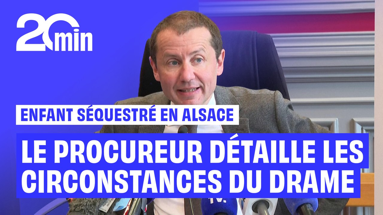 Enfant séquestré en Alsace : le procureur de Mulhouse détaille les circonstances du drame