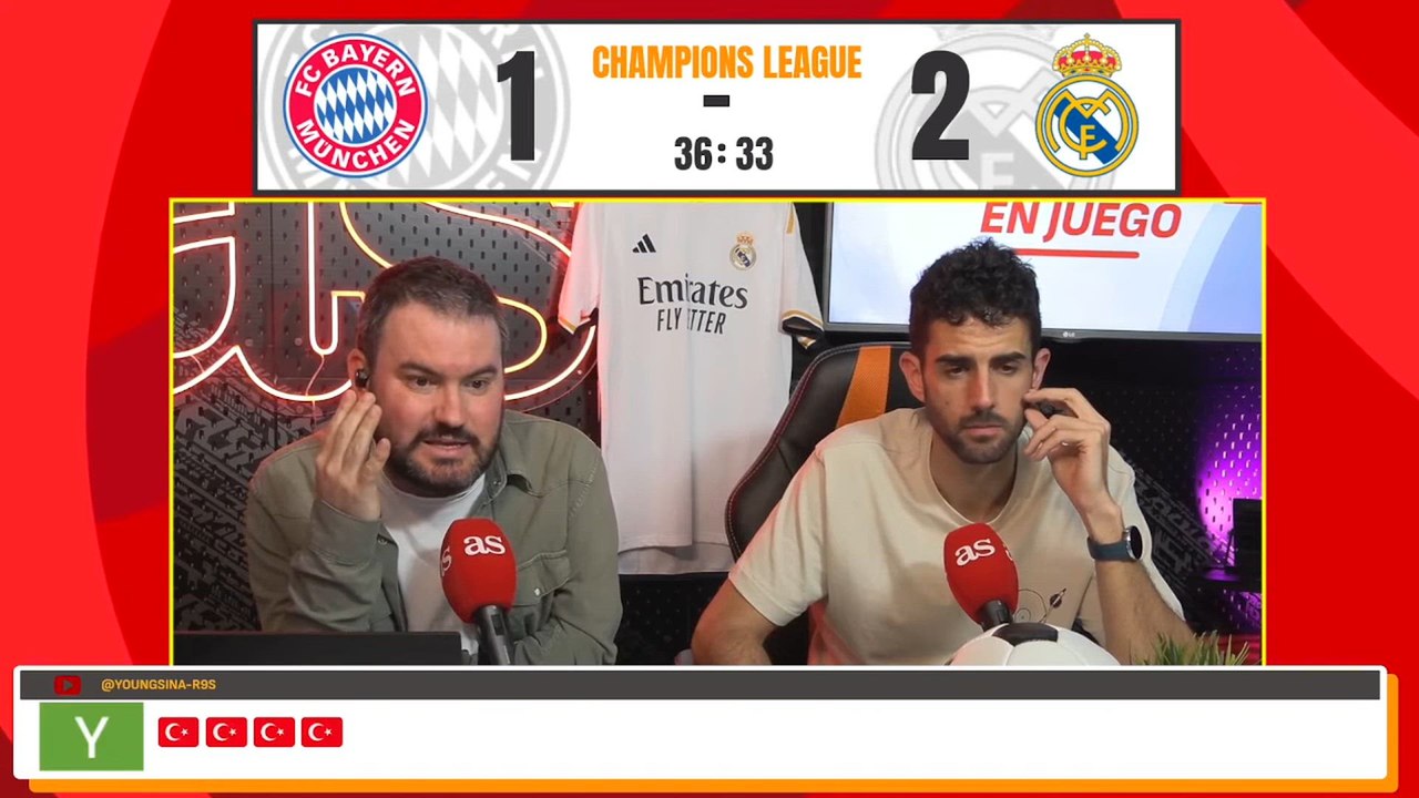 ¡Gol de Kane! Bayern 2 - Real Madrid 2 | Rubén Martín