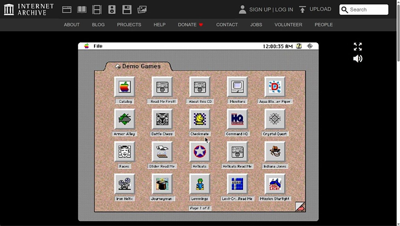 The Macintosh Demo Games CD - The Iron Helix