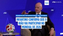 Presidente da FIFA insiste que Irão vai jogar no Campeonato do Mundo, apesar da guerra