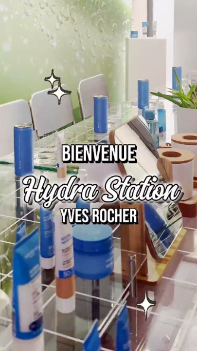 Bienvenue à l'Hydra Station d'Yves Rocher, à Paris
