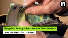 EU-Gesetz kommt: Bargeld-Limit gilt bald auch in Deutschland - was Sie beachten müssen