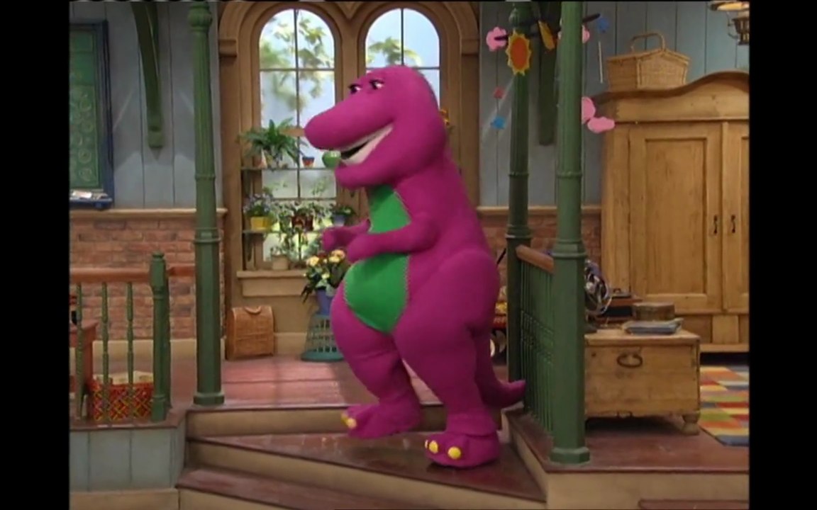 PBS Kids Barney And Friends The Baby Bop Hop...mp4