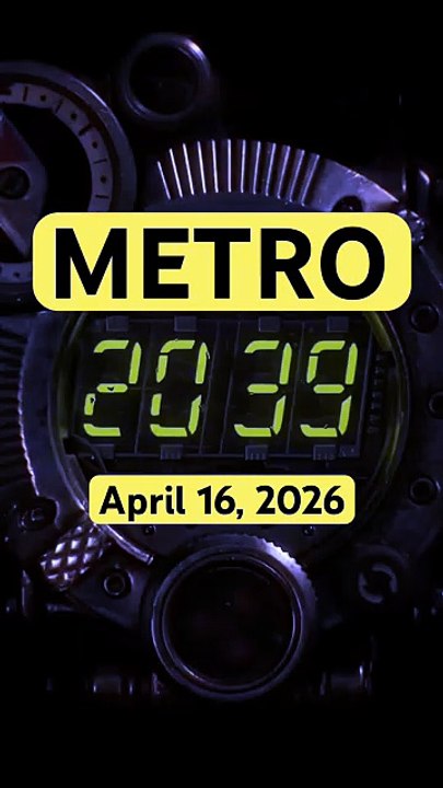 Metro 2039 Announcement Teaser