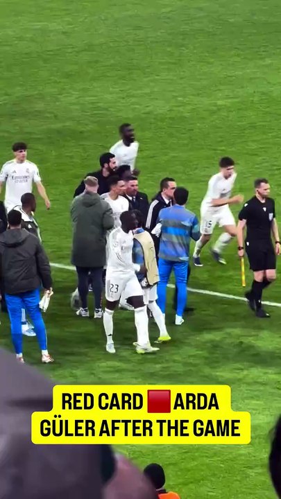 Arda Güler Sees RED After Full-Time Drama! 🔴😱