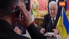 Mattarella a Zelensky: L'Italia sarà sempre al fianco dell'Ucraina