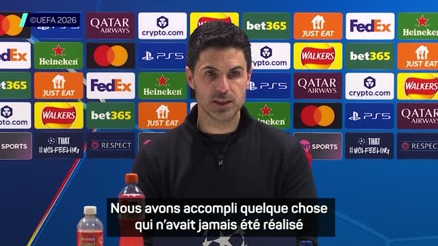 Arsenal - Arteta après la qualification : "Très fier de mes joueurs"