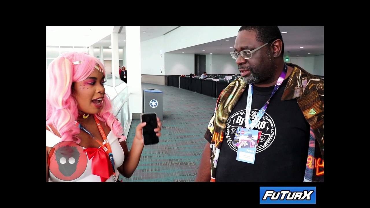 Anime Expo 2018 - Anarkee Cosplayer Interview - By David L. $Money Train$ Watts - FuTurXTV & HHBMedia.com