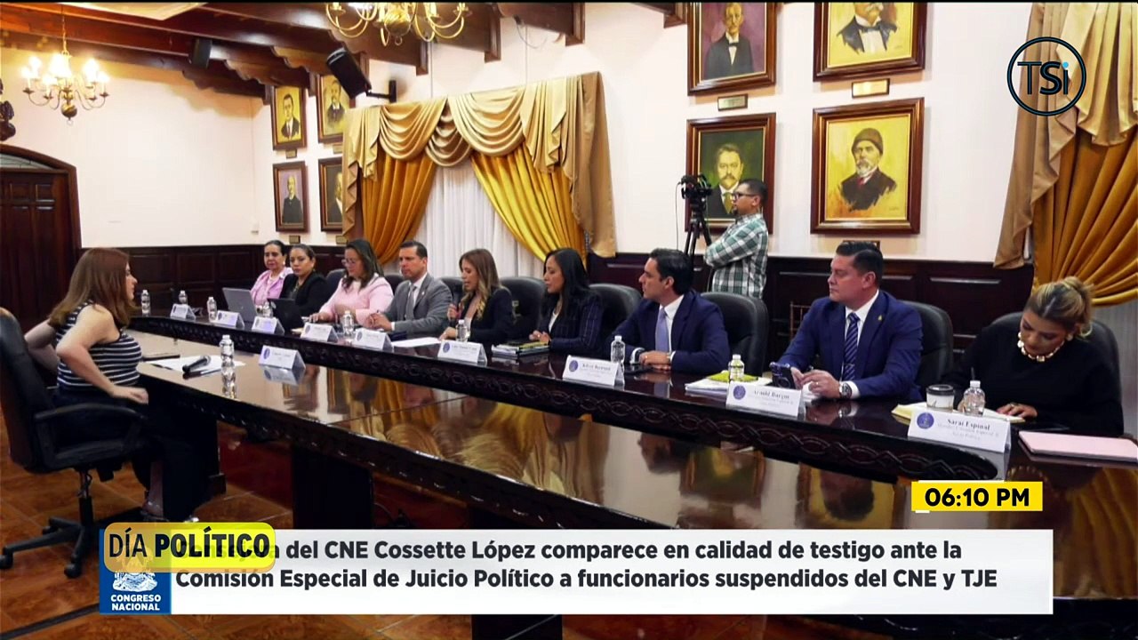 Día Político - Consejera del CNE, Cossette López comparece ante la comisión especial de juicio político - 15 de abril 2026