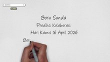 Kode Syair Boru Sunda Hari Kamis 16 April 2026 #PakTuntung