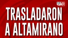 Trasladaron a Altamirano
