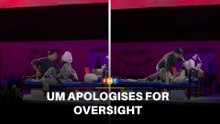 UM apologises after couple scene in play draws flak
