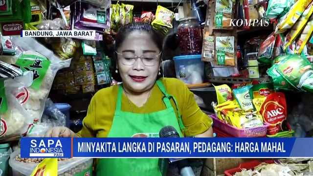 Pedagang Keluhkan Harga Minyakita Melambung di Bandung, Stok Kosong 2 Bulan | SAPA PAGI