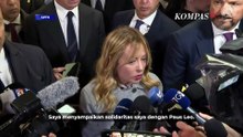 PM Italia Beri Dukungan ke Paus Leo XIV Usai Dikritik Donald Trump