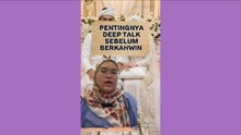 Pentingnya Deep Talk Sebelum Berkahwin