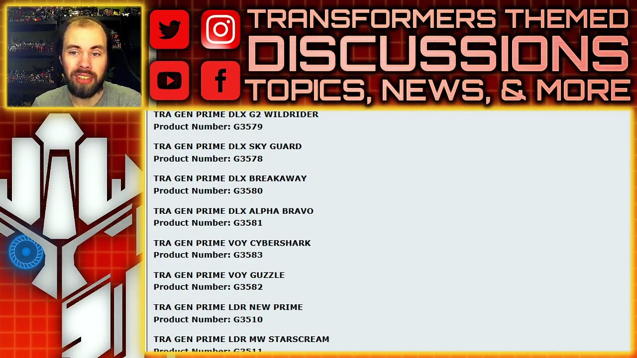 LISTINGS: Transformers 2027 Age of the Primes Machine Wars Starscream, Cybershark & More - TF-Talk