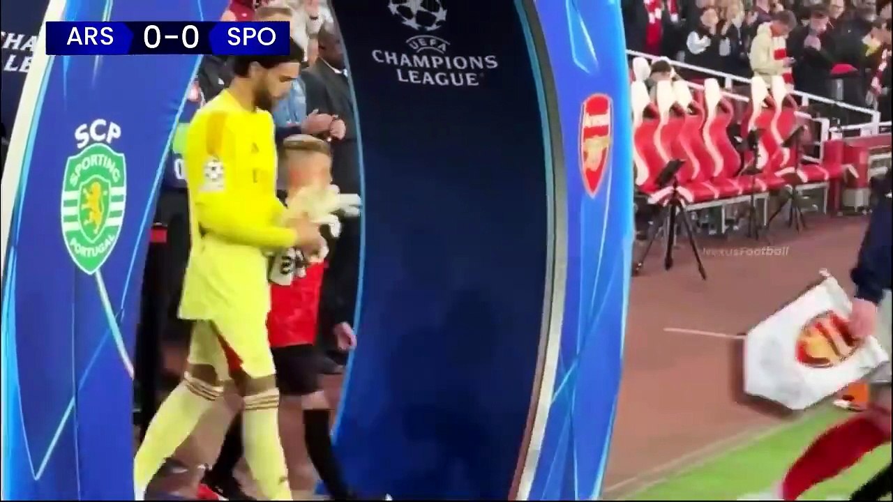 Arsenal vs Sporting Lisbon Highlights ｜ UEFA Champions League 2025-26