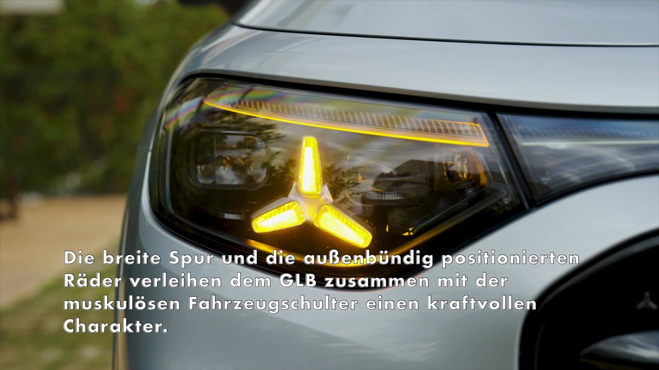 Der neue Mercedes-Benz GLB - Umwerfend - Markantes Erscheinungsbild dank neuem Look