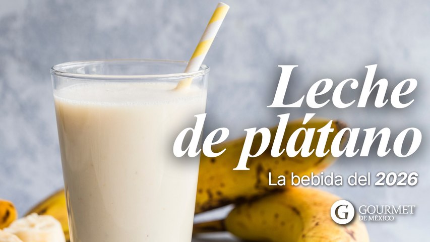 Leche de plátano