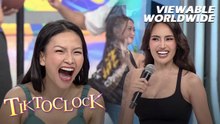 TiktoClock: Shannon Sizon at Lea Bernabe, nag-ENJOY sa mga BALLS!
