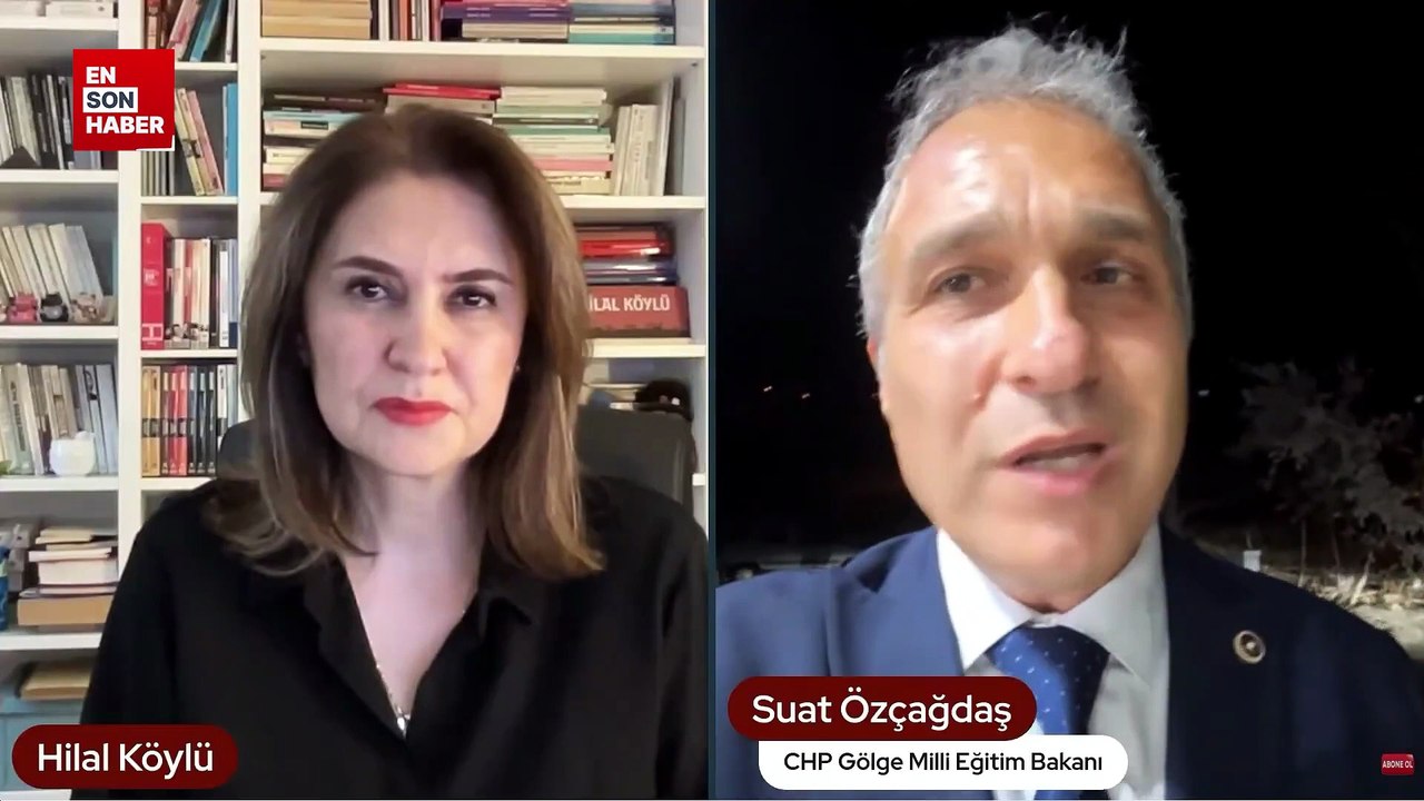 CHP Gölge Milli Eğitim Bakanı Suat Özçağdaş
