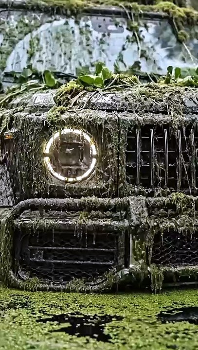 ASMR Swamp Mercedes G-Class Discovery 🌴 _ Foam Cleaning _ Full Restoration #mercedesbenzworld #asmr
