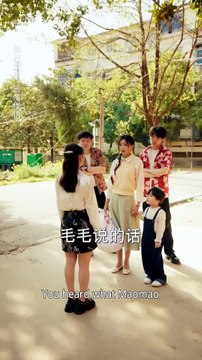 Boy knocks down disabled CEOall expect trouble, he looks down and sees a mini him, bursts with joy!