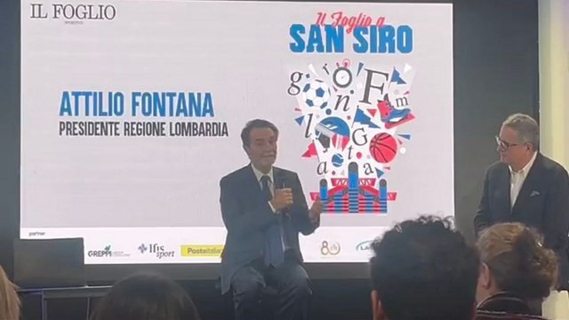 Fontana (Presidente Regione Lombardia): Con Scaroni ho tanti confronti