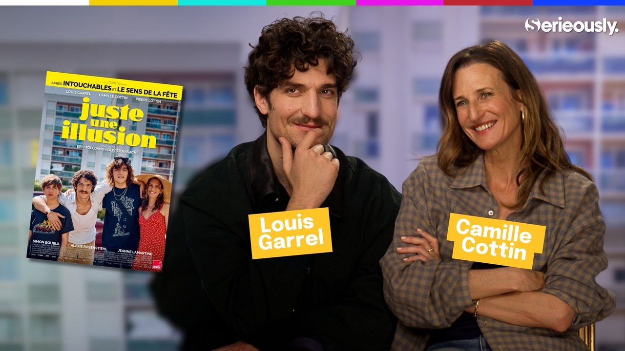 JUSTE UNE ILLUSION : Camille Cottin et Louis Garrel parlent famille et années 80