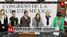 Partido Verde irá sin alianza en elecciones 2027 en la CdMx | Paola Barquet, 15 de abril de 2026
