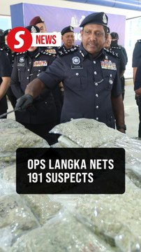 Over 200 anti-drug raids in Kedah, Perlis lead to 191 arrests