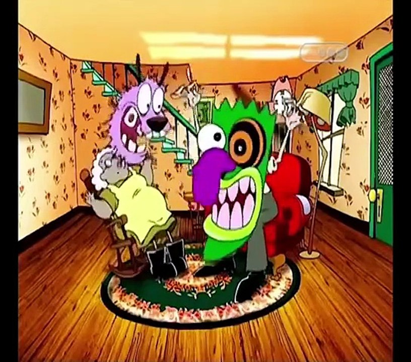 Courage the Cowardly Dog Opening theme...