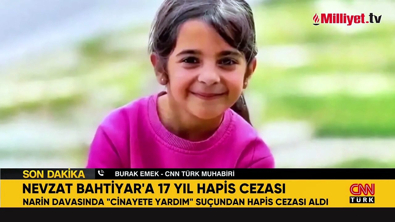 Narin Güran cinayeti! Nevzat Bahtiyar 17 yıl hapis cezasına çarptırıldı
